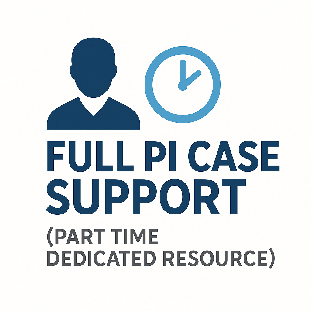 Full PI Case Support (Part Time Dedicated Resource)
